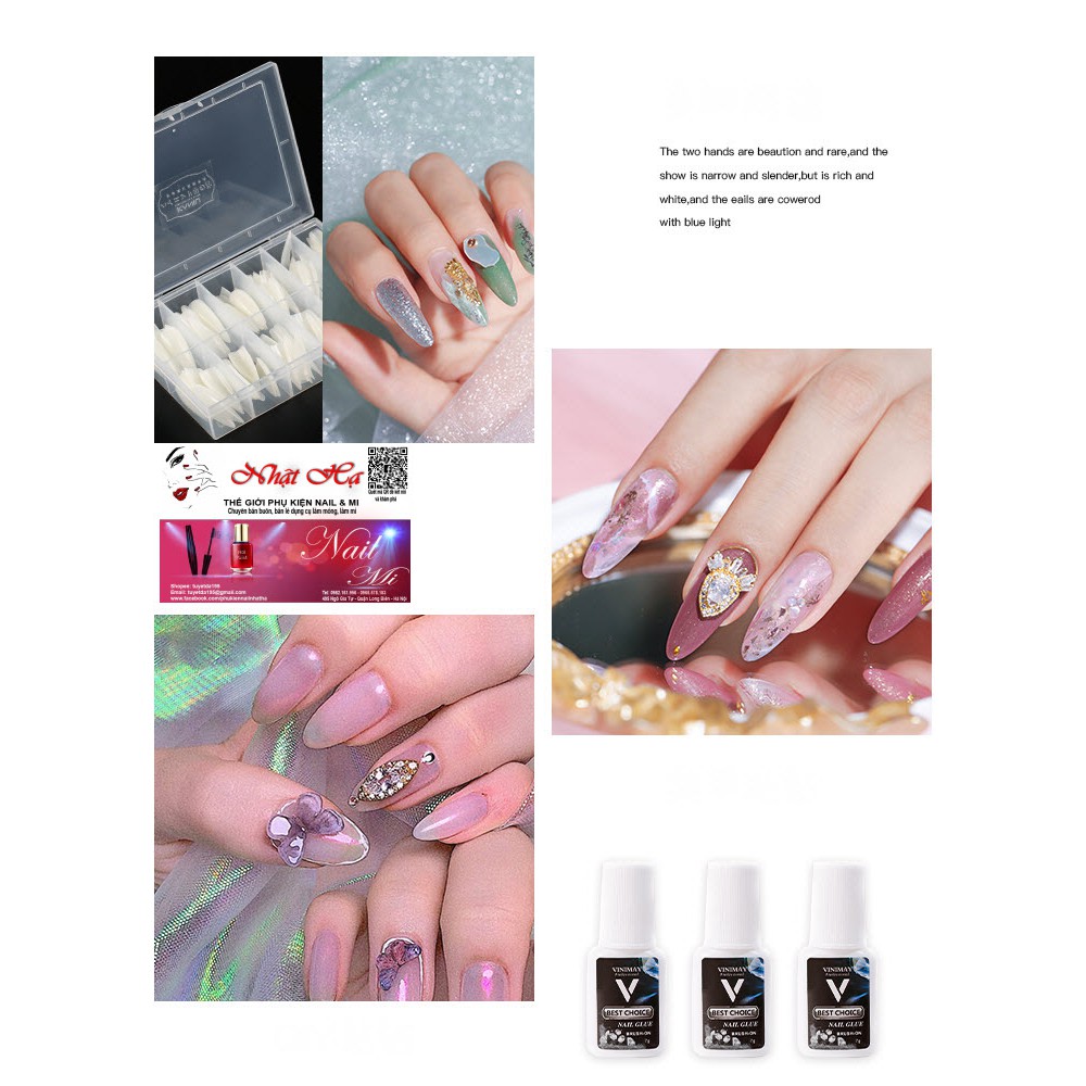 Keo Gắn Móng, Đính Đá Vinimay Nail Glue Siêu Chắc 7g - Best Choice