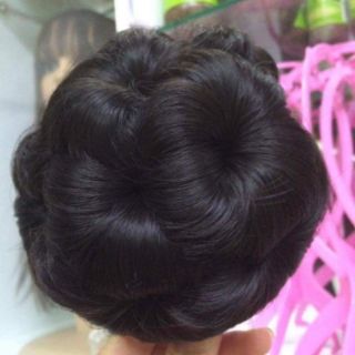 Búi tóc giả hình hoa