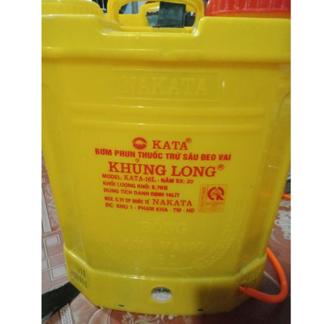 bình bơm điện ka ta 16  18lit(bảo hành 6tháng)