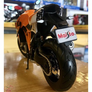 Mô hình xe mô tô tỉ lệ 1/12 - Siêu xe KTM 1290 Super Duke R hãng Maisto