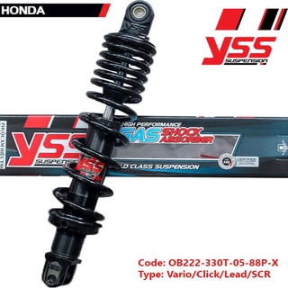 Phuộc yss hybrid click/vario/vision/lead ob222-330t-05-88p-x