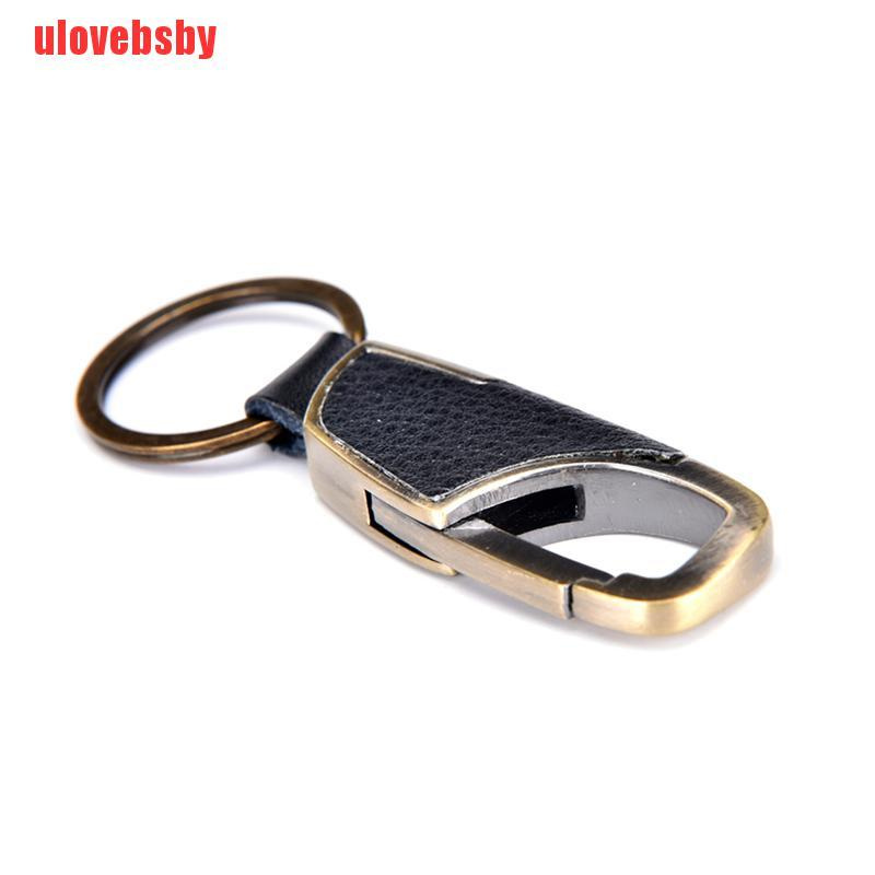 Móc Khóa Da Kim Loại Sáng Tạo Cho Nam