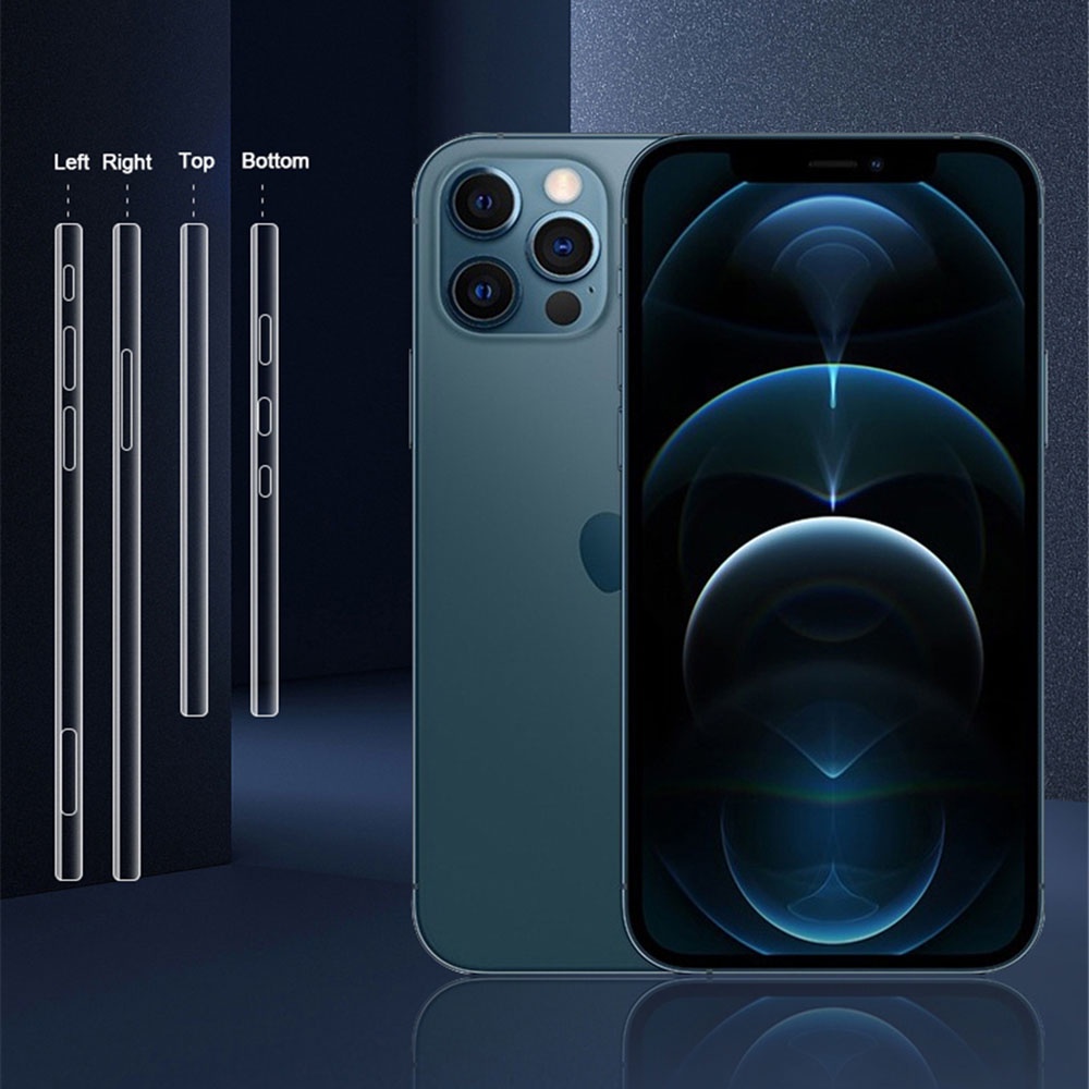 Miếng Dán Khung Ảnh Trong Suốt Cho iPhone 13 Pro Max