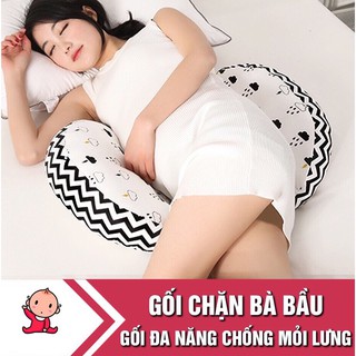 Gối chặn đa năng cho mẹ bầu giảm đau lưng, làm gối chặn, chống trào ngược cho bé