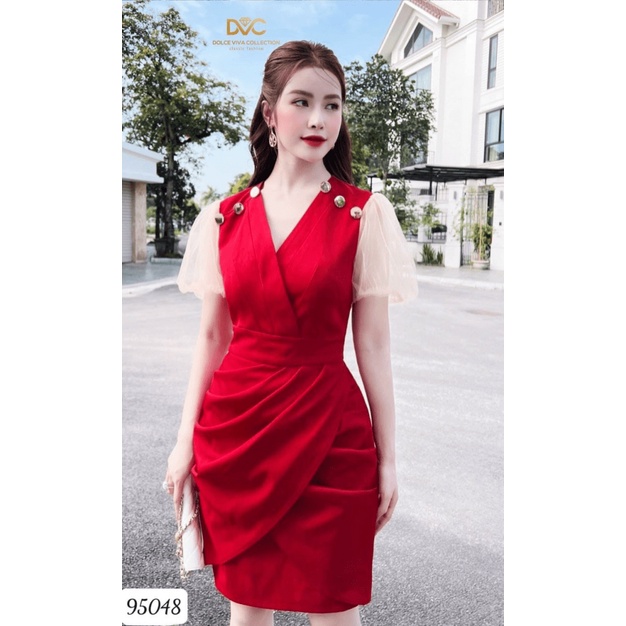 (HCM) ĐẦM BODY ĐỎ DỰ TIỆC SANG CHẢNH - TÔN DÁNG QUYẾN RŨ SIÊU XINH CHO CÁC NÀNG KM FASHION