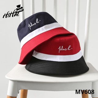 Nón tai bèo phối màu sành điệu, bắt mắt - vành đen MV608de