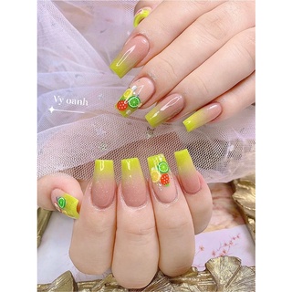 Charm nail trái cây-nail đất sét trang trí móng