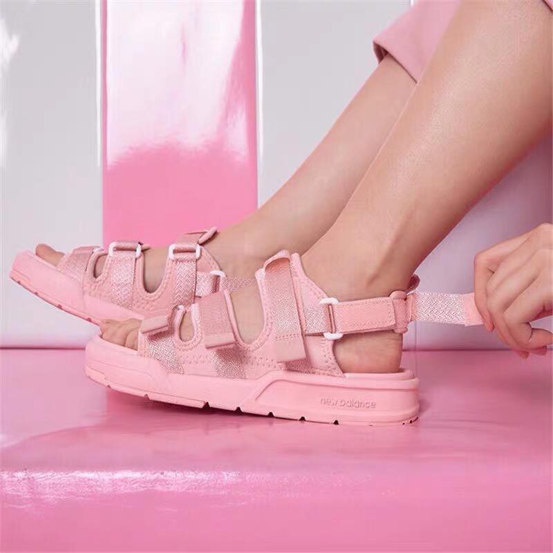 [ hàng đẹp ] [ hàng rẻ ] dép sandal new balance hồng [ tôt thật ] [cao cấp] 👟