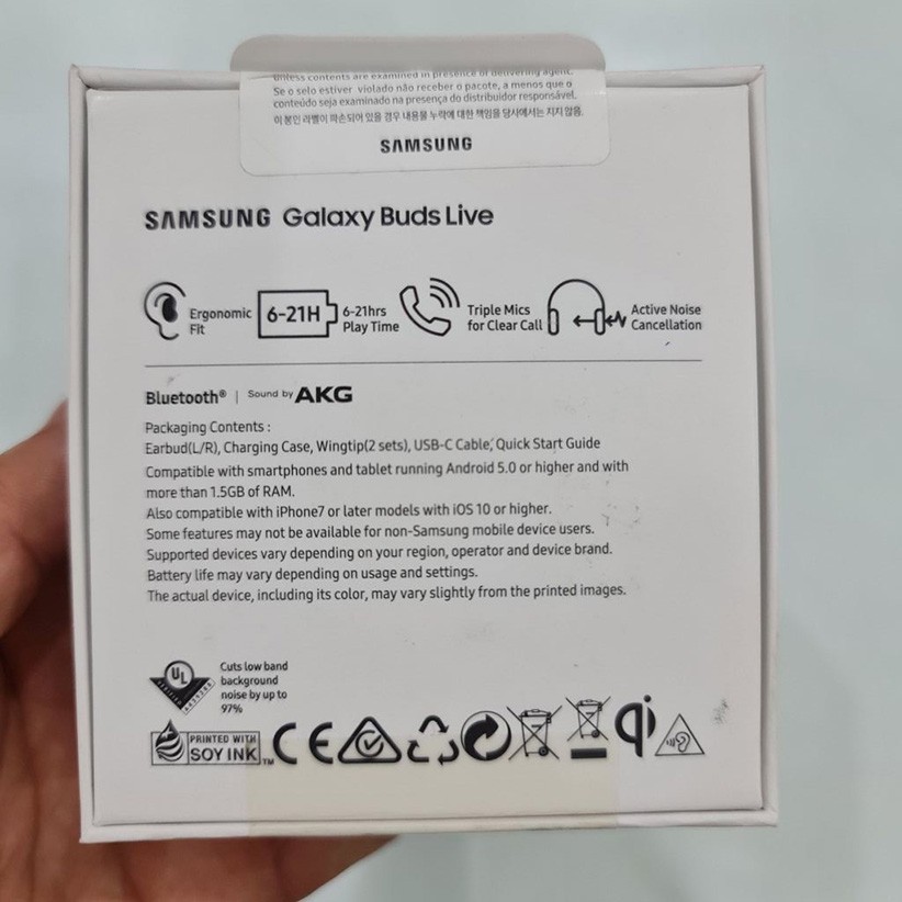 Tai Nghe Bluetooth Buds Live / Tai Nghe Samsung Galaxy Buds Live - Bảo Hành 6 Tháng
