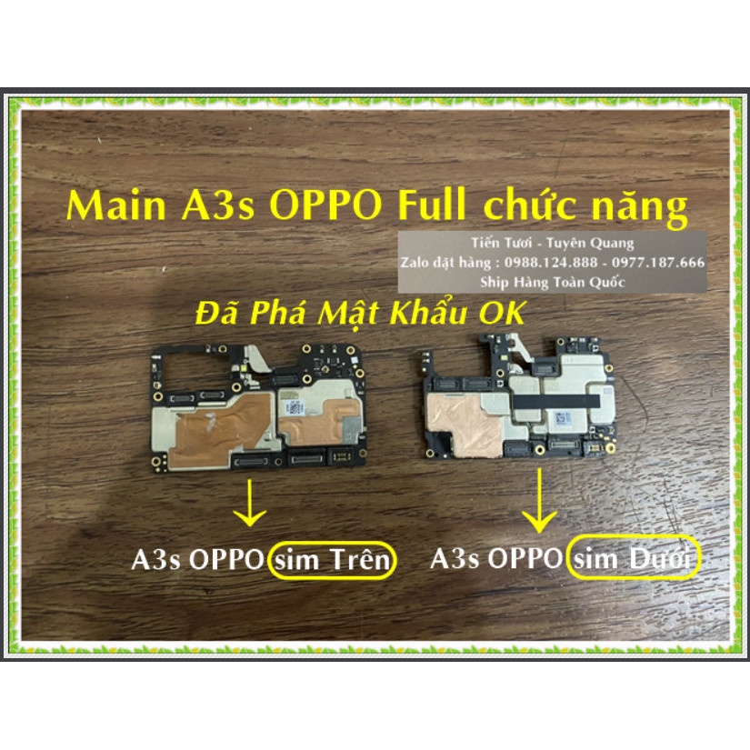 Main Oppo A3S Full Chức Năng