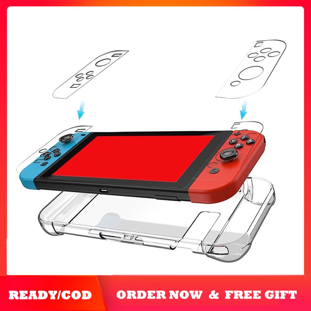 Ốp lưng trong suốt cho máy chơi game Nintendo Switch NS NX