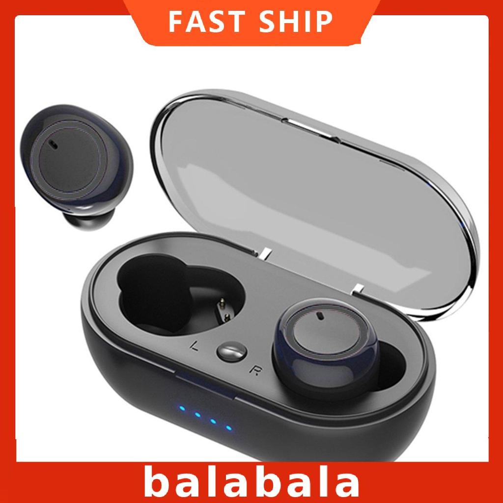 [BL]Y50 Wireless 5.0 Sports Headphones With Charging Compartment Headset
