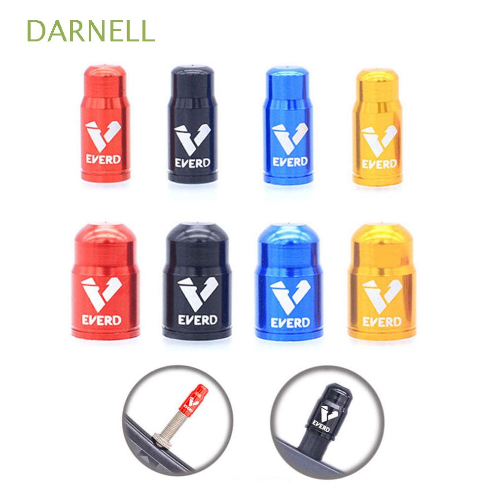 Nắp van bánh xe đạp bằng nhôm siêu nhẹ chống bụi nhiều màu tiện dụng