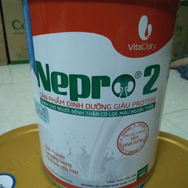 Sữa Nepro2/900g dành cho người bệnh chạy  thận