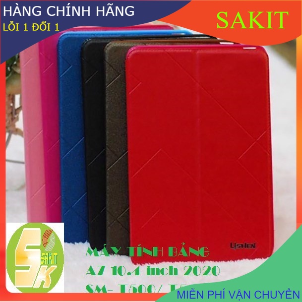 Bao Da-Ốp Màu Vân Nhám Cao Cấp Samsung Galaxy Tab A7 10.4 inch (SM- T500/ T505) - Tab A7 lite 8.7 inch (T250/ T255)
