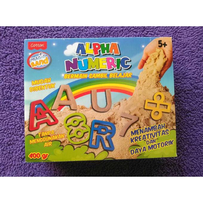 Đồ chơi giáo dục MAGIC SAND ALPHABET & NUMERIC - Kinetic SAND - Đồ chơi giáo dục trẻ em