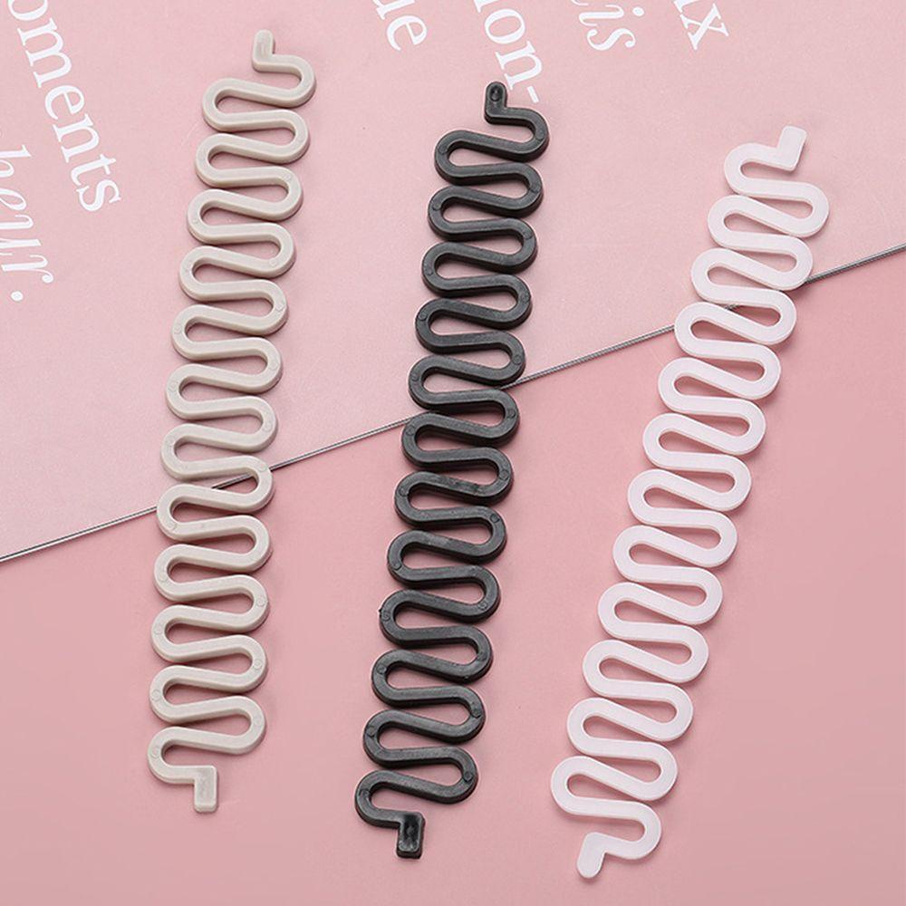 Kẹp Tết Tóc Bằng Nhựa Màu Sắc Đơn Giản Tiện Dụng DIY