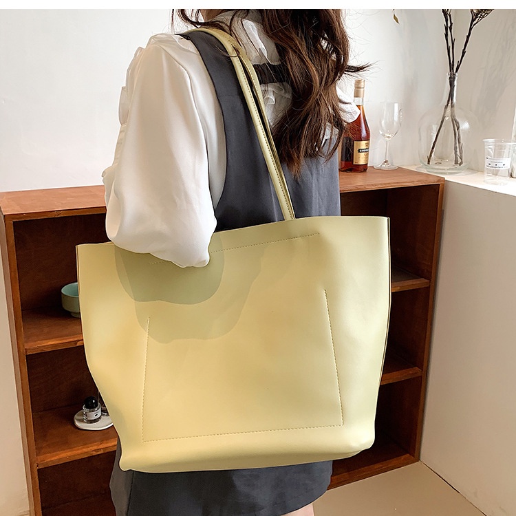 Túi Đeo Vai Cỡ Lớn Thiết Kế Đơn Giản Thời Trang Cho Nữ