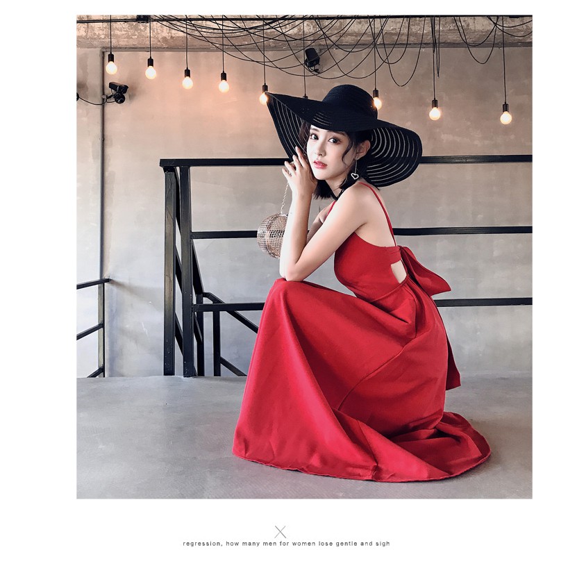 Đầm hở lưng sexy quyến rũ nữ. | BigBuy360 - bigbuy360.vn