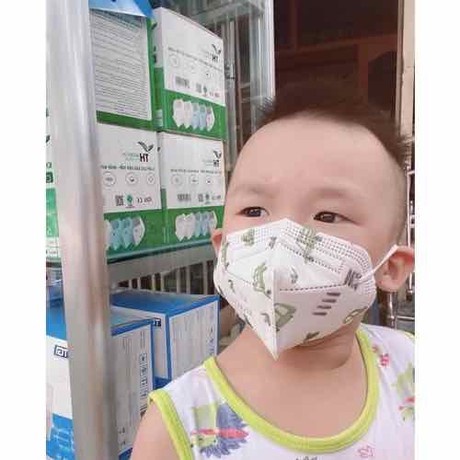 COMBO 3 HỘP 30 CÁI VN95 EM BÉ,3-12 TUỔI kháng khuẩn chống tia UV NHIỀU HỌA TIẾT