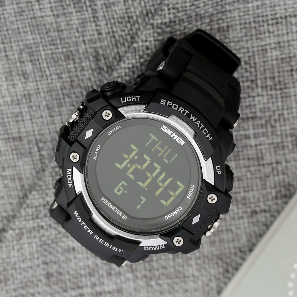 Đồng Hồ Nam Điện Tử Thể Thao Pin Nhật, Kháng Nước SKMEI - 1180SI - Hàng Chính Hãng