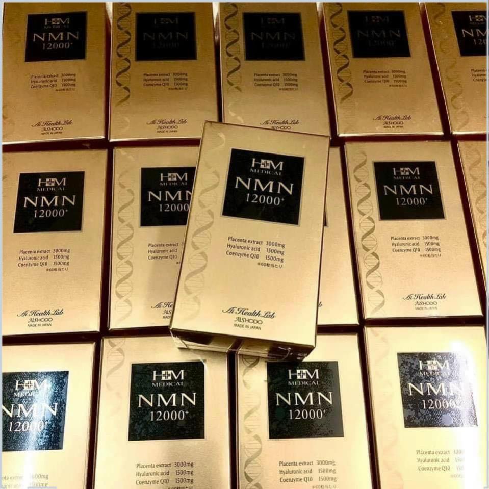 Viên uống Aishodo NMN 12000 - Viên trẻ hóa và chống lão hóa toàn diện