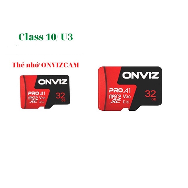 Thẻ Nhớ Onviz Pro 32Gb Class 10 Tốc Độ Cao Cao Cấp