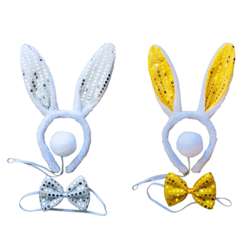 ✿ Băng Đô Tai Thỏ Hóa Trang Halloween