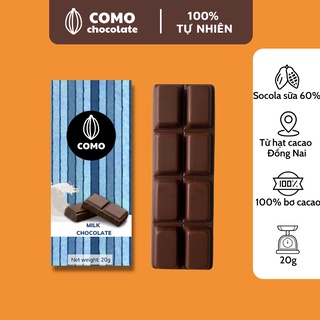 Thanh Socola 20g Como Chocolate siêu ngon chuẩn vị