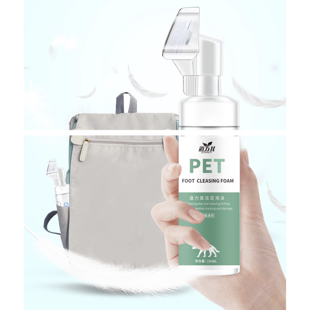 [HOẢ TỐC] Bọt vệ sinh và giữ ẩm bàn chân cho chó mèo SOS - PET