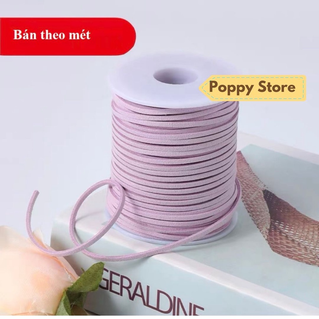 DÂY NỈ -  CỘT DECOR HỘP BÁNH, HOA, HỘP QUÀ - BÁN THEO 02 MÉT - POPPY STORE