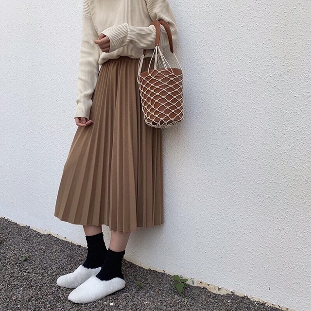 Váy xếp li dáng dài (kèm video,ảnh thật) | BigBuy360 - bigbuy360.vn