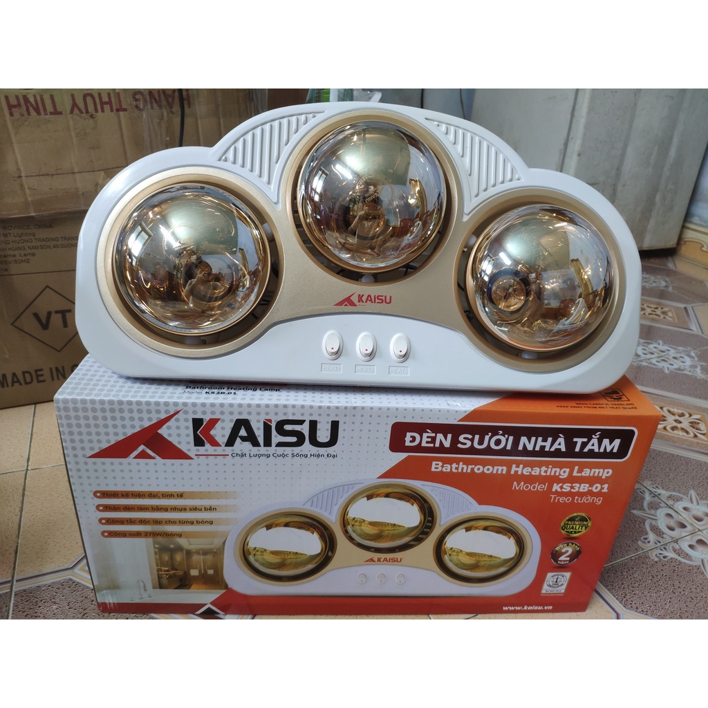 ĐÈN SƯỞI/ BÓNG SƯỞI NHÀ TẮM KAISU GIÁ TỐT