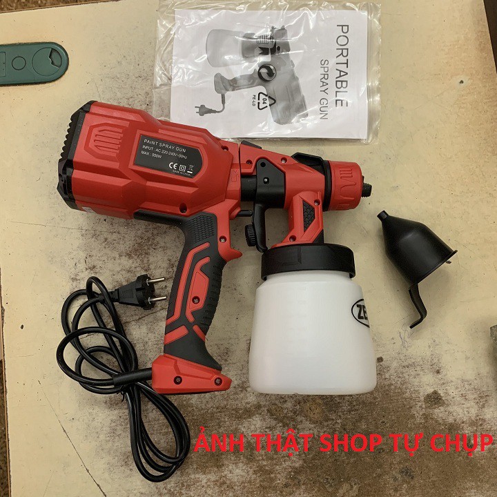 Máy Phun Sơn, Máy Phun Sơn Cầm Tay Cao Cấp cam Kết Hàng Chính Hãng Spray Gun Nội Địa Trung Quốc