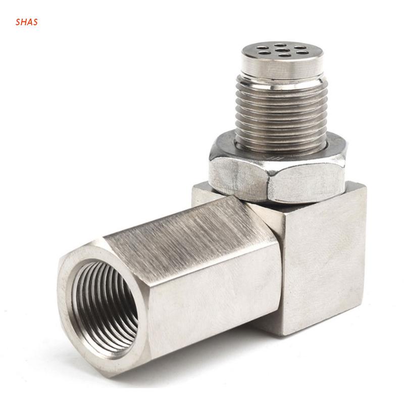 Đầu Nối Cảm Biến Oxy O2 90 Độ Mini Cho Xe Hơi