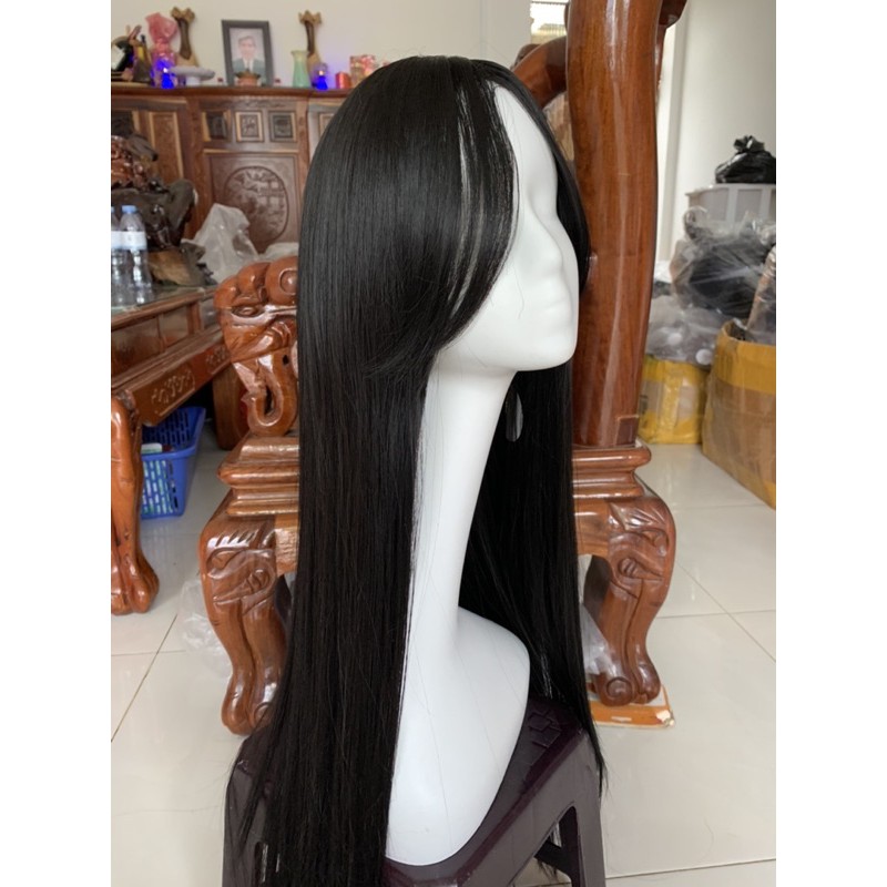 Tóc giả nguyên đầu nữ đẹp thẳng 2 mái layer ❤️FREESHIP❤️ mã 2061