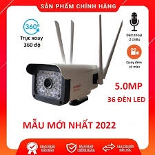 [HÀNG CHUẨN CAM KẾT ĐỀN TIỀN] Camera không dây YOOSEE PTZ 2.0 MPX/ 36 LED  ngoài trời xoay CÓ đèn Led chiếu sáng ban đêm