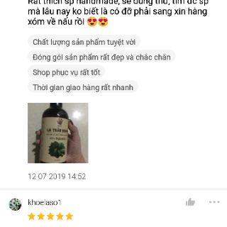 500ml Nước cất lá trầu không - Tinh chất lá trầu không