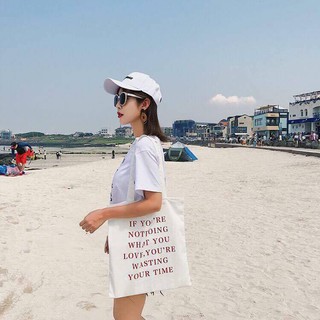 Túi tote đeo vai if you"re