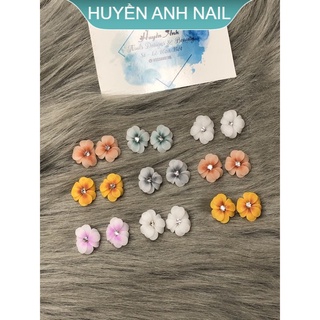 Hoa bột nail - hoa 9 cánh shop nail huyền anh