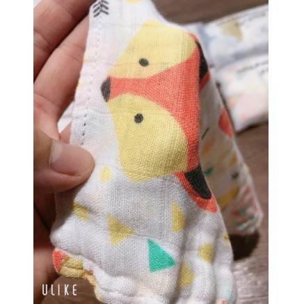 Sét 3 khăn sữa sợi tre Muslin tree