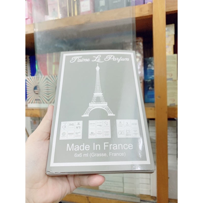 Set 6 Chai Nước Hoa Tháp Mini Hương Thơm Pháp Quyến Rũ, Cá Tính | BigBuy360 - bigbuy360.vn