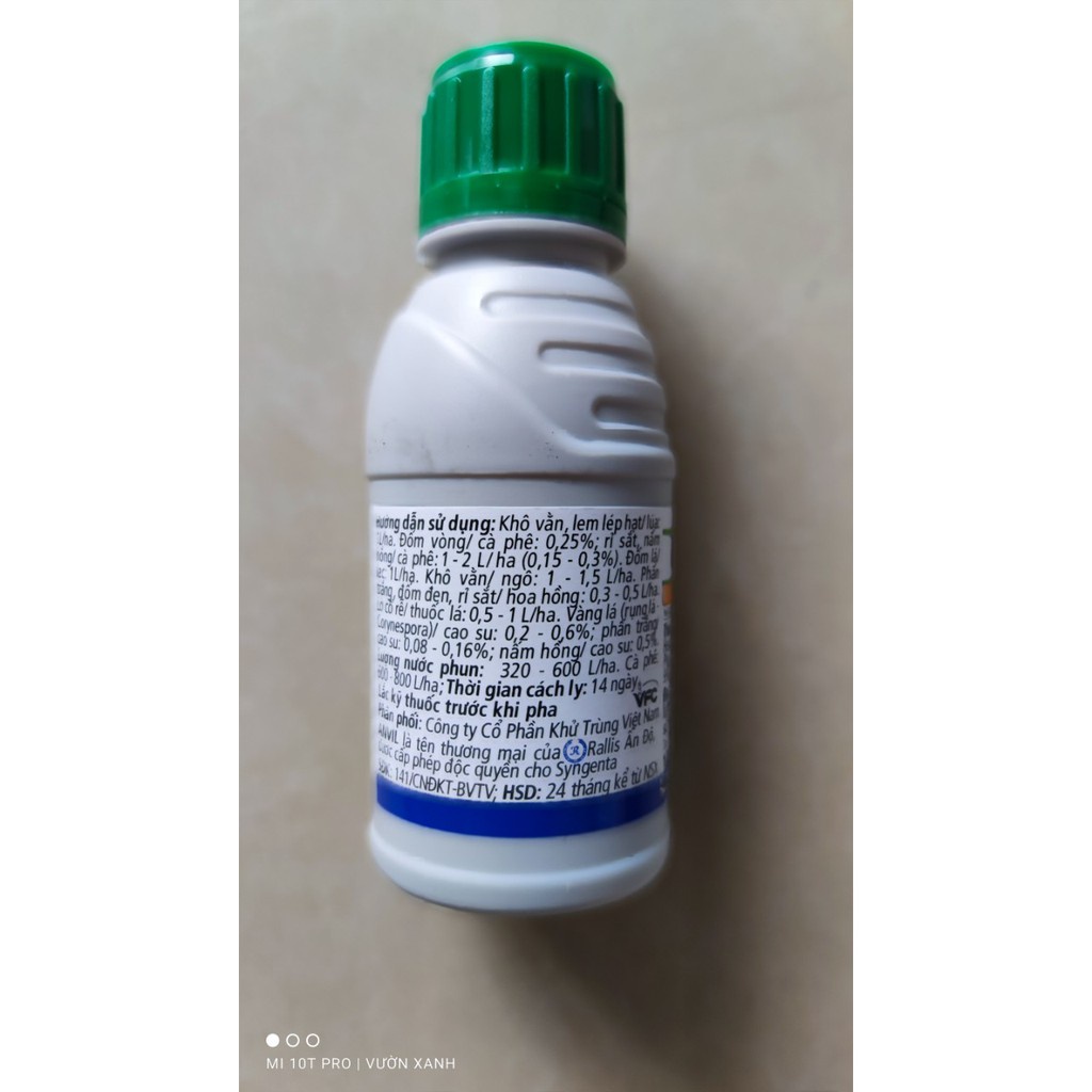 ( SIÊU RẺ ) Anvil 100ml - đặc trị phấn trắng, vàng lá, ri sat trên hoa, cây cảnh
