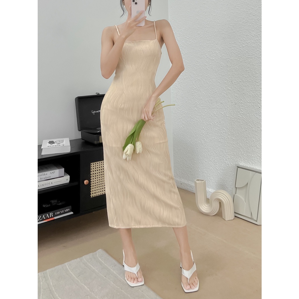 Đầm Body Hai Dây - EDINI - D1517