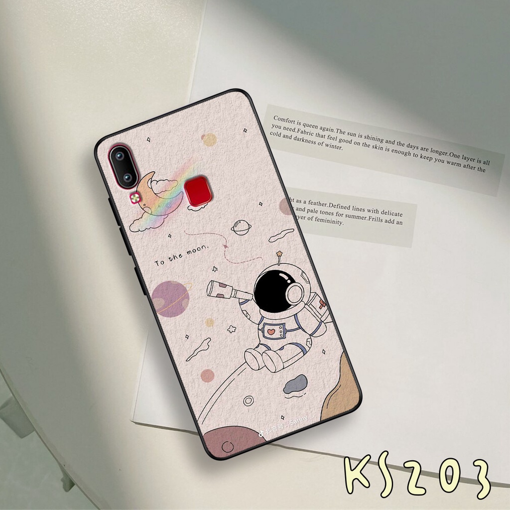 Ốp lưng Vivo Y91 - Vivo Y95 - Ốp in hình Phi hành gia cực hot