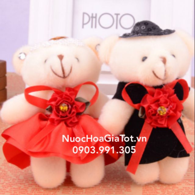 Bán sỉ Gấu cặp đôi cô dâu chú rể trang trí tiệc cưới nhà cửa sinh nhật quà tặng valentine lễ tình nhân 2020