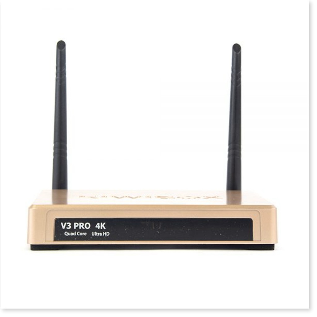 Tivi Box Kiwi V3 Pro - Chip 4X Ram 2GB Bluetooth 4.0 Tặng Chuột Không Dây Forter - Biến Tivi Thường Thành Tivi Thông Min
