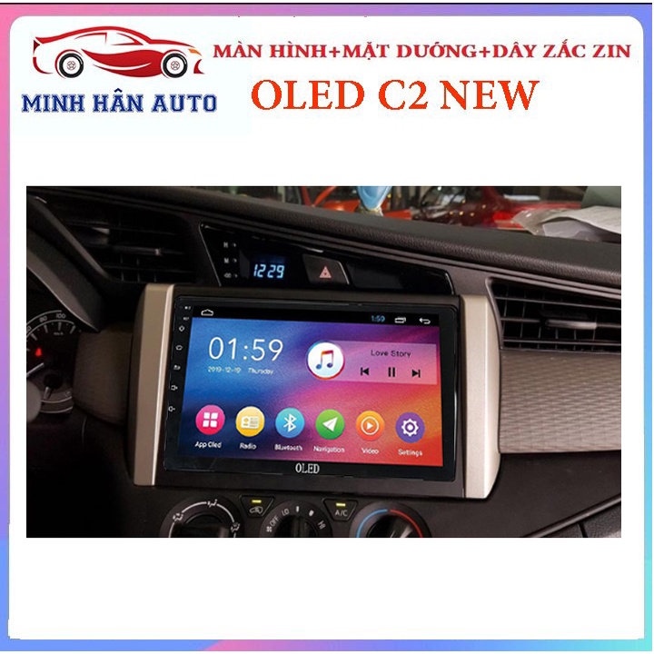 TẶNG VIETMAP S1-COMBO màn hình OLED C2 NEW kèm dưỡng cho xe TOYOTA INNOVA 2017-2022, phụ kiện cho xe ô tô