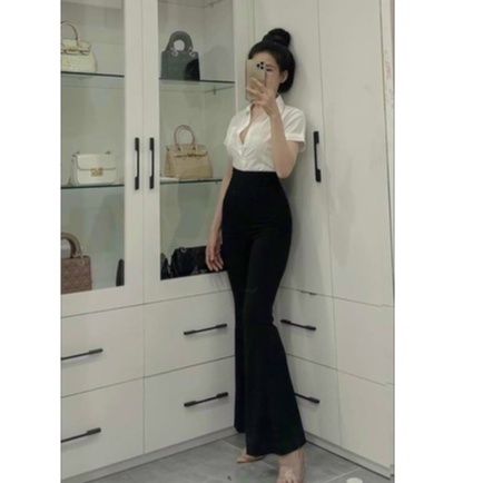 QUẦN TÂY NỮ ỐNG LOE, ỐNG BAS, DÁNG DÀI ĐẸP TÔN DÁNG NAL