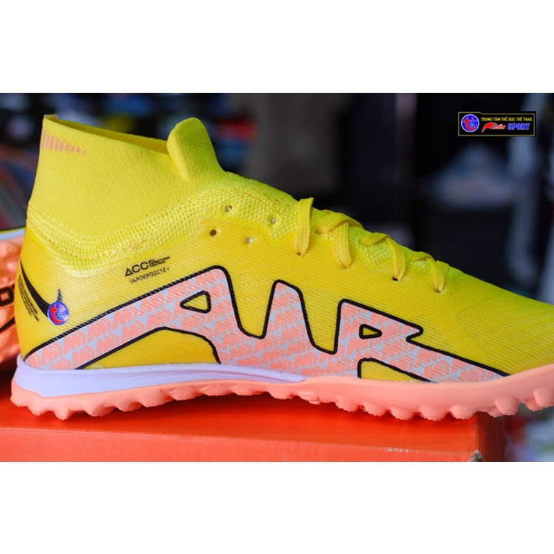 Giày đá bóng Mercurial Superfly IX Elite TF bản cao cấp- vàng(size39-45)